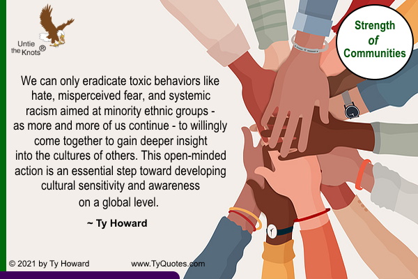 Ty Howard's 
Quote on Cultural Sensitivity