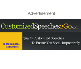 Custom Speech Writers - CustomizedSpeeches2go.com